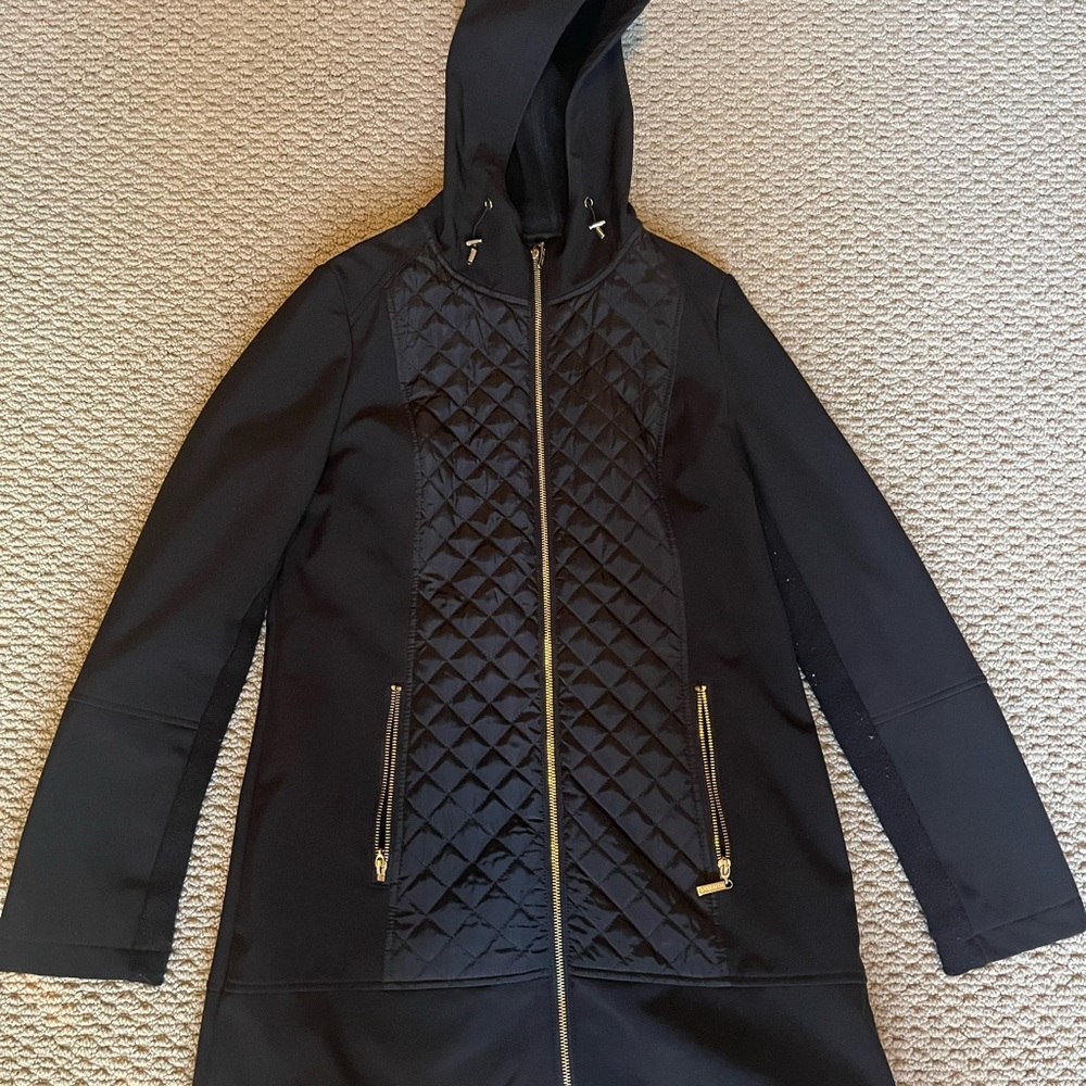 Ellen Tracy Black Puffer Jacket